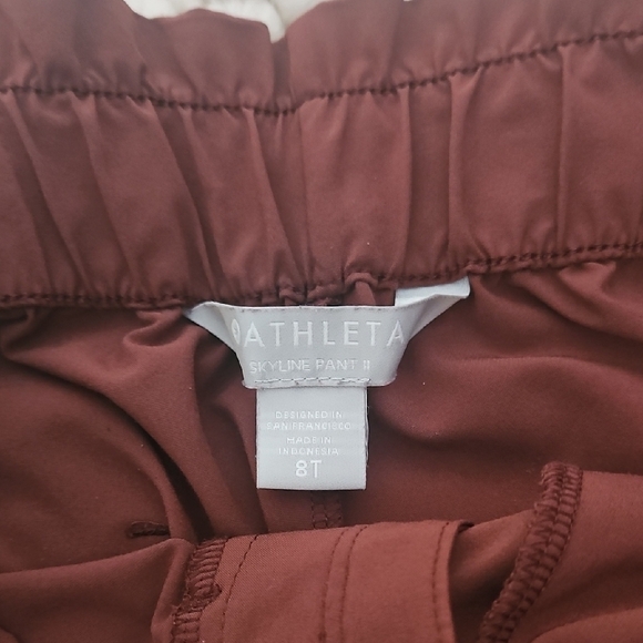 Athleta Maroon Women's Pants - Picture 2 of 2